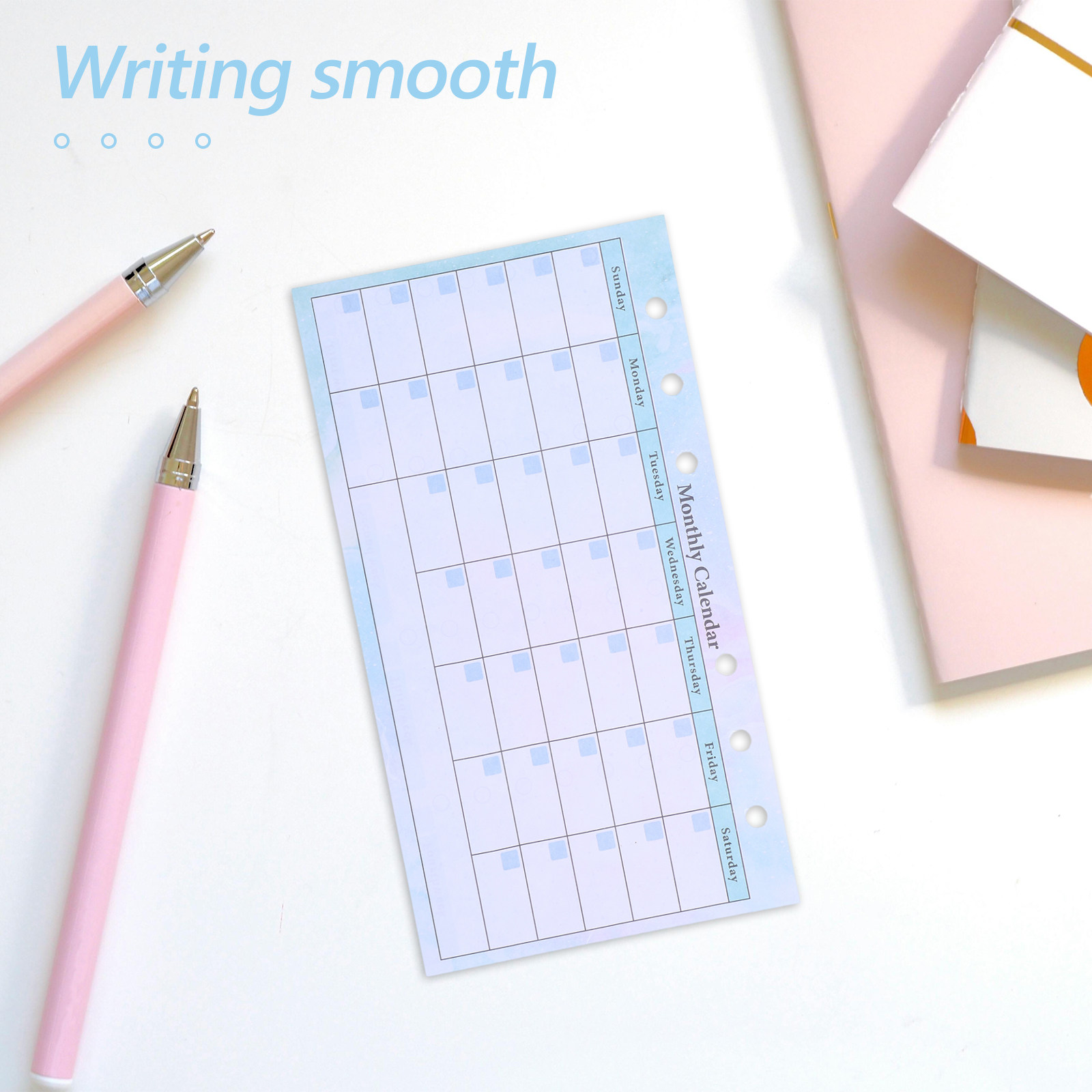 Planner Weekly Budget - 14 feuilles de recharge pour agenda