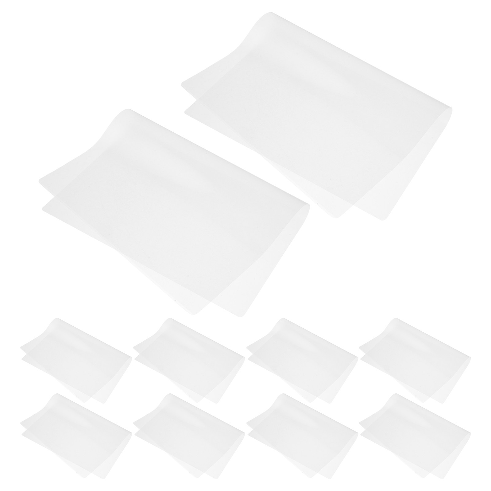 Document Laminator Pouch - 100 Feuilles de Pochettes de Plastification