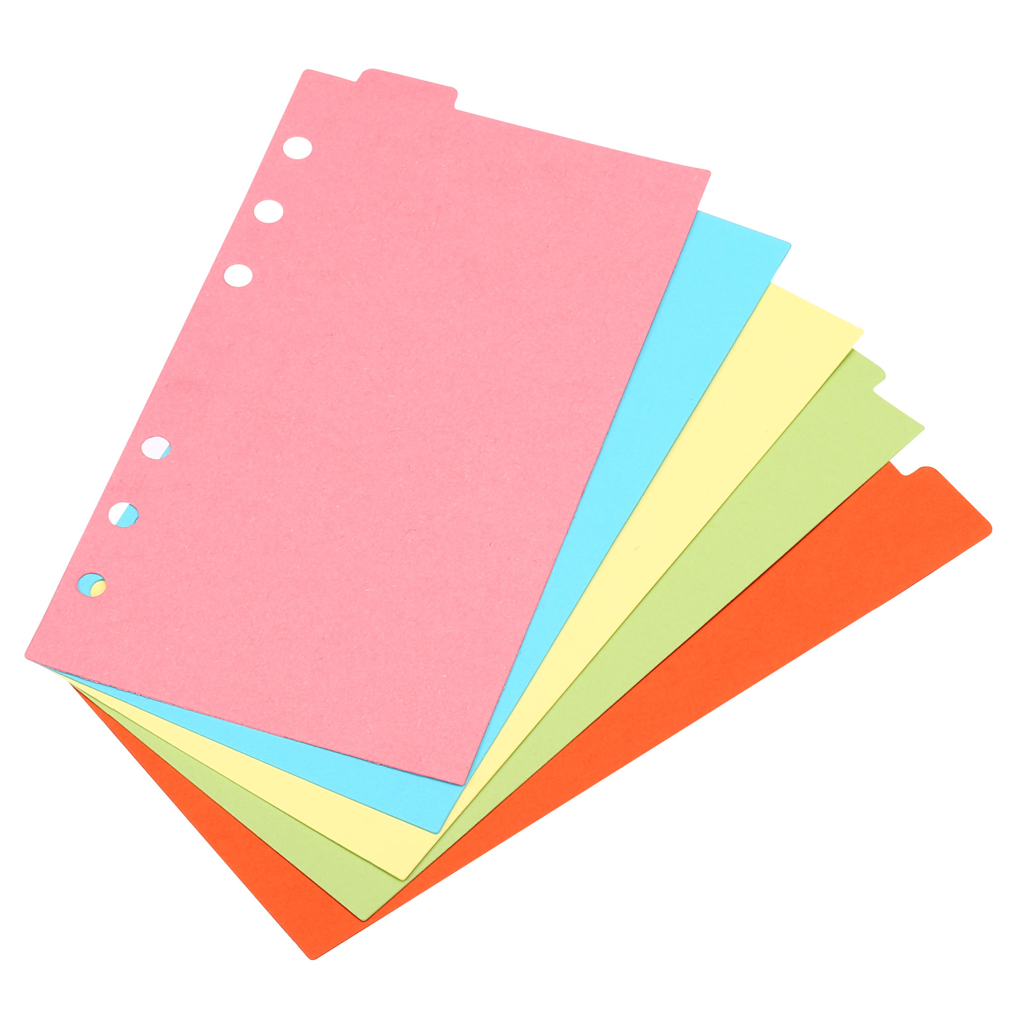 Index Tab Divider - Séparateurs d'index de classeur A6, 4