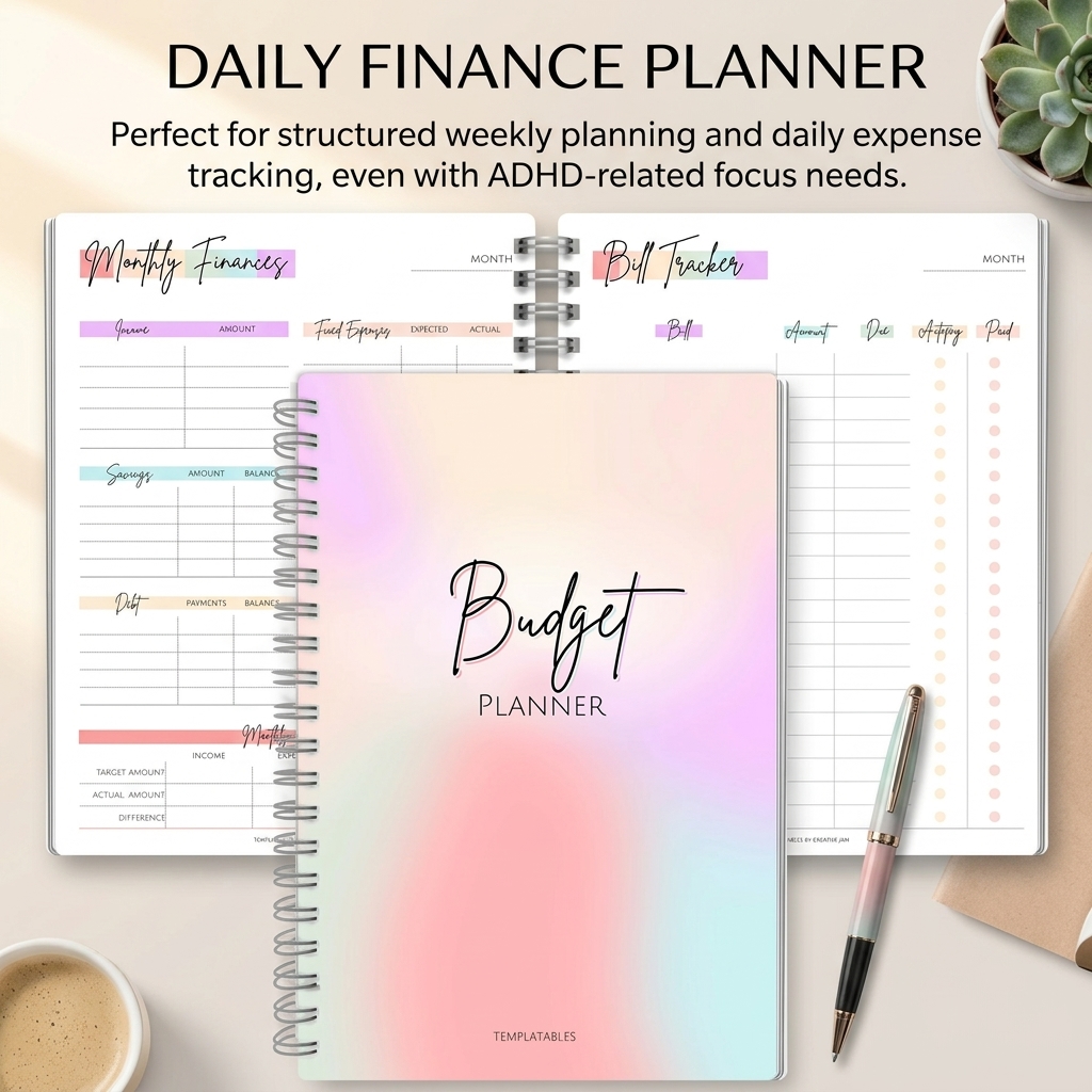 Carnet de suivi des revenus et - Planner Weekly Budget avis et prix