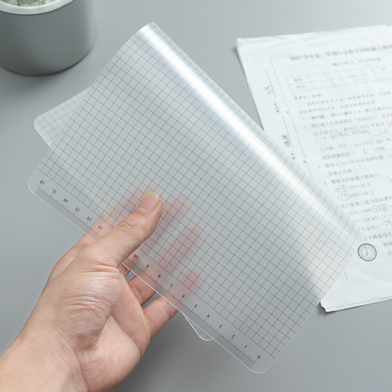 Tableau de règle Transparent A - Ruler Set Transparent avis et prix