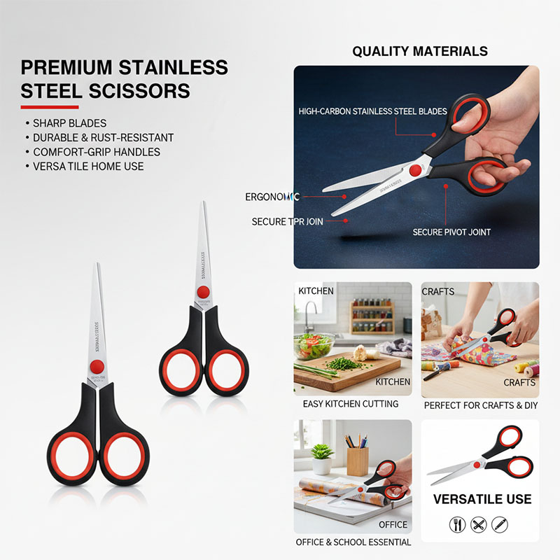 Ciseaux de couture en acier in - Scissors Stainless Craft avis et prix