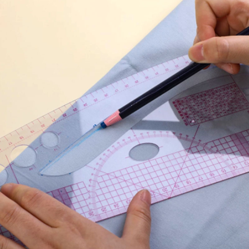 Règle de coupe à courbe frança - Ruler Set Transparent avis et prix