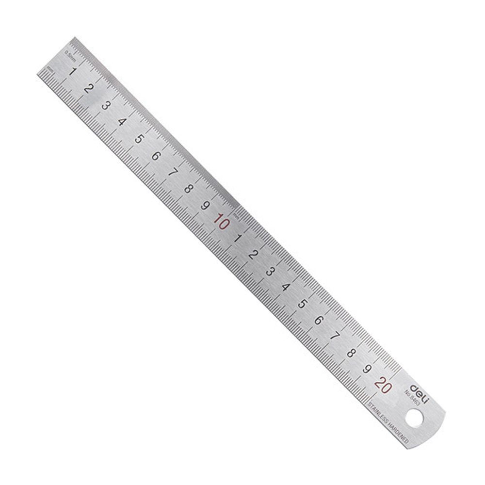 Deli – règle droite en métal e - Stationery And Office Supply Stores avis et prix