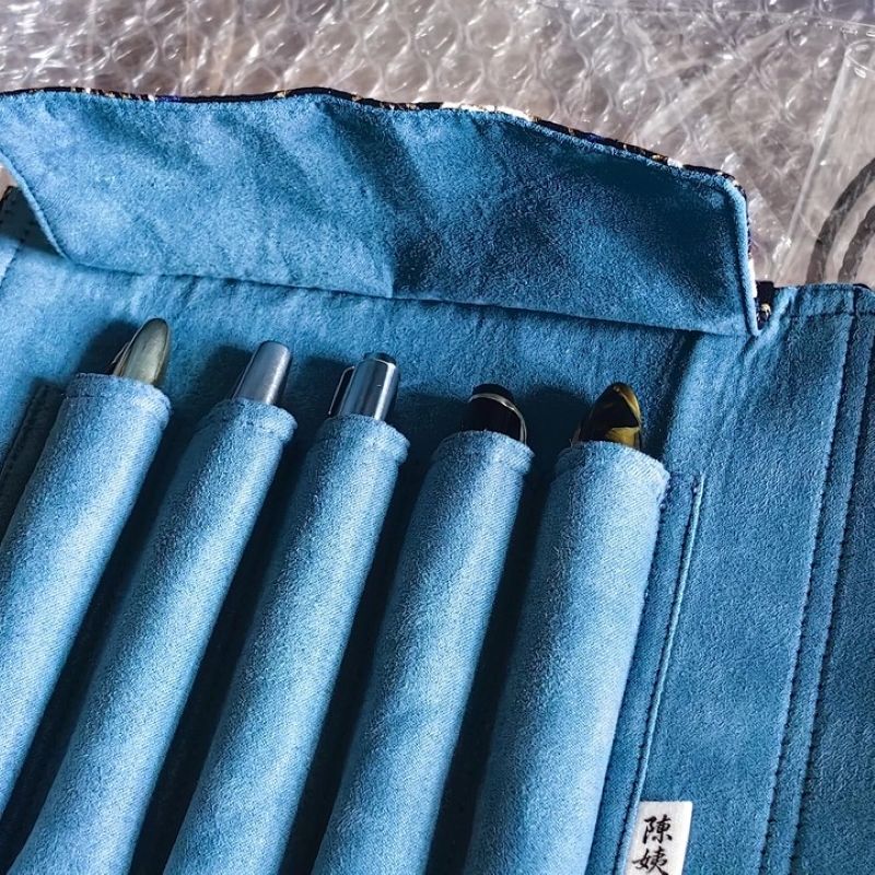 Rouleau à stylos 5 ou 7 trous  - Pen Pouch Roll avis et prix