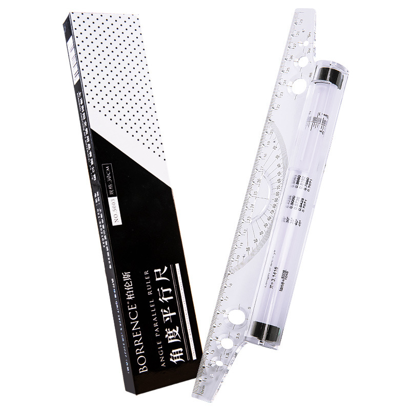 Règle à rouleau parallèle tran - Ruler Set Transparent avis et prix