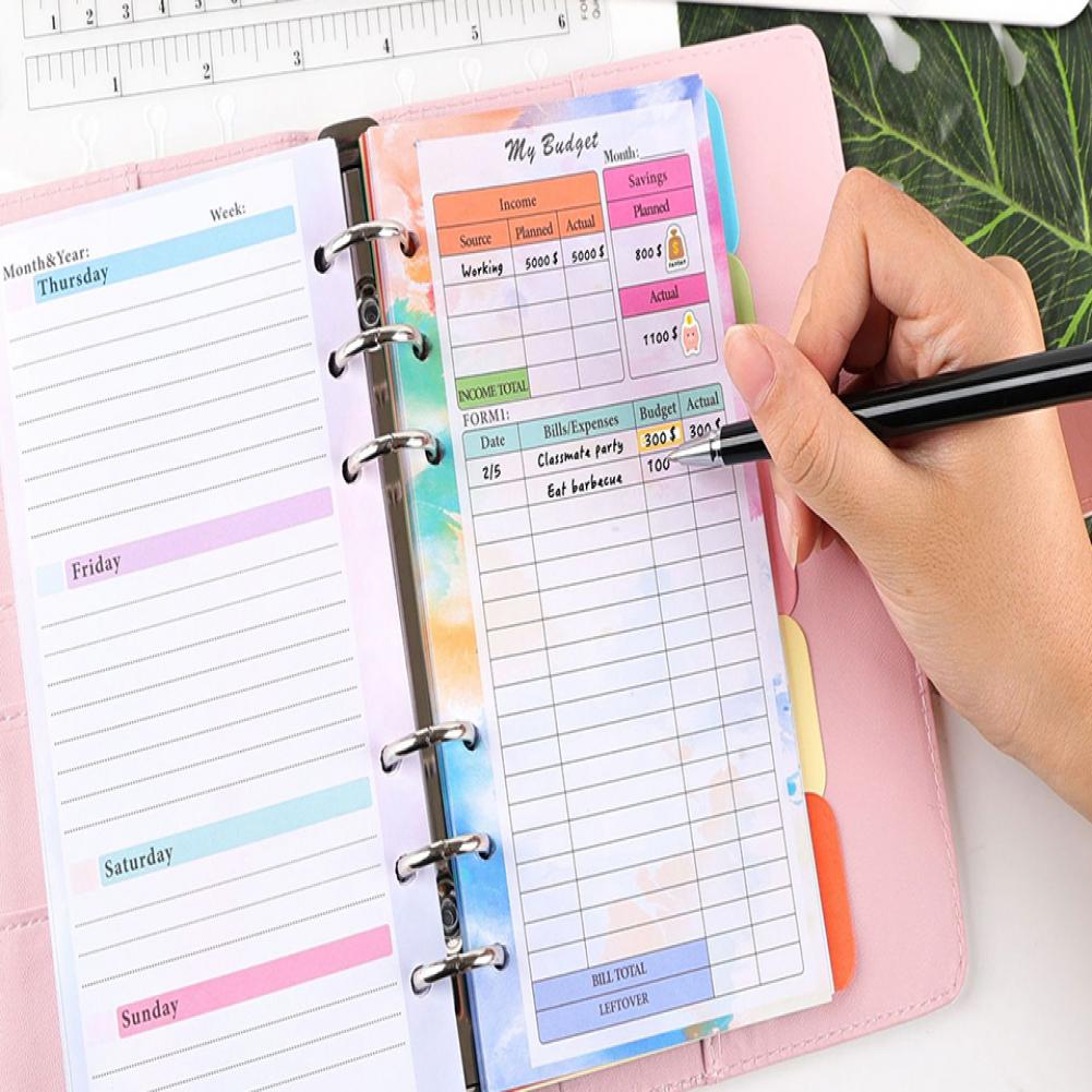 Kit de recharge de 82 feuilles - Planner Weekly Budget avis et prix