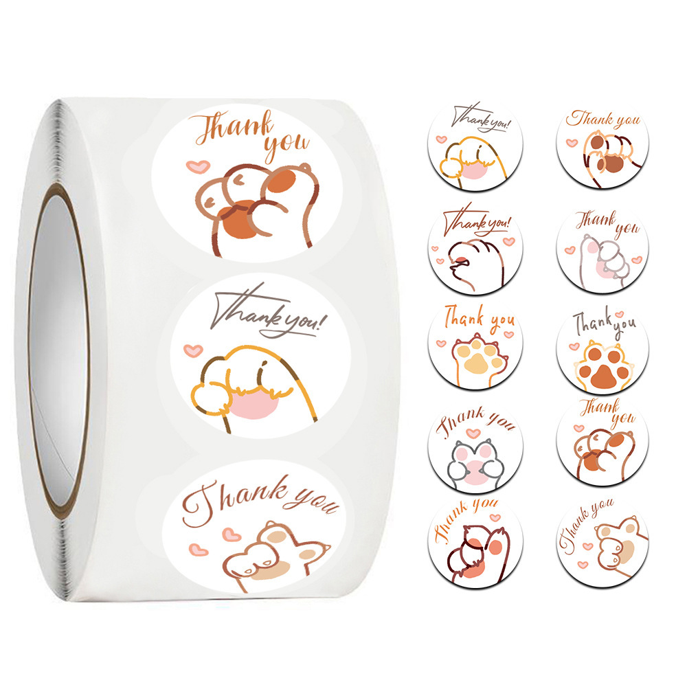 JCAC 500 autocollants/rouleau  - Sticker Label Roll avis et prix