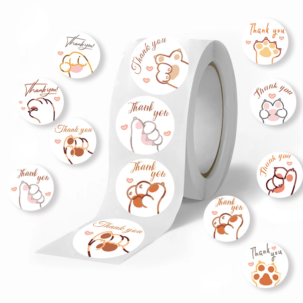 JCAC 500 autocollants/rouleau  - Sticker Label Roll avis et prix
