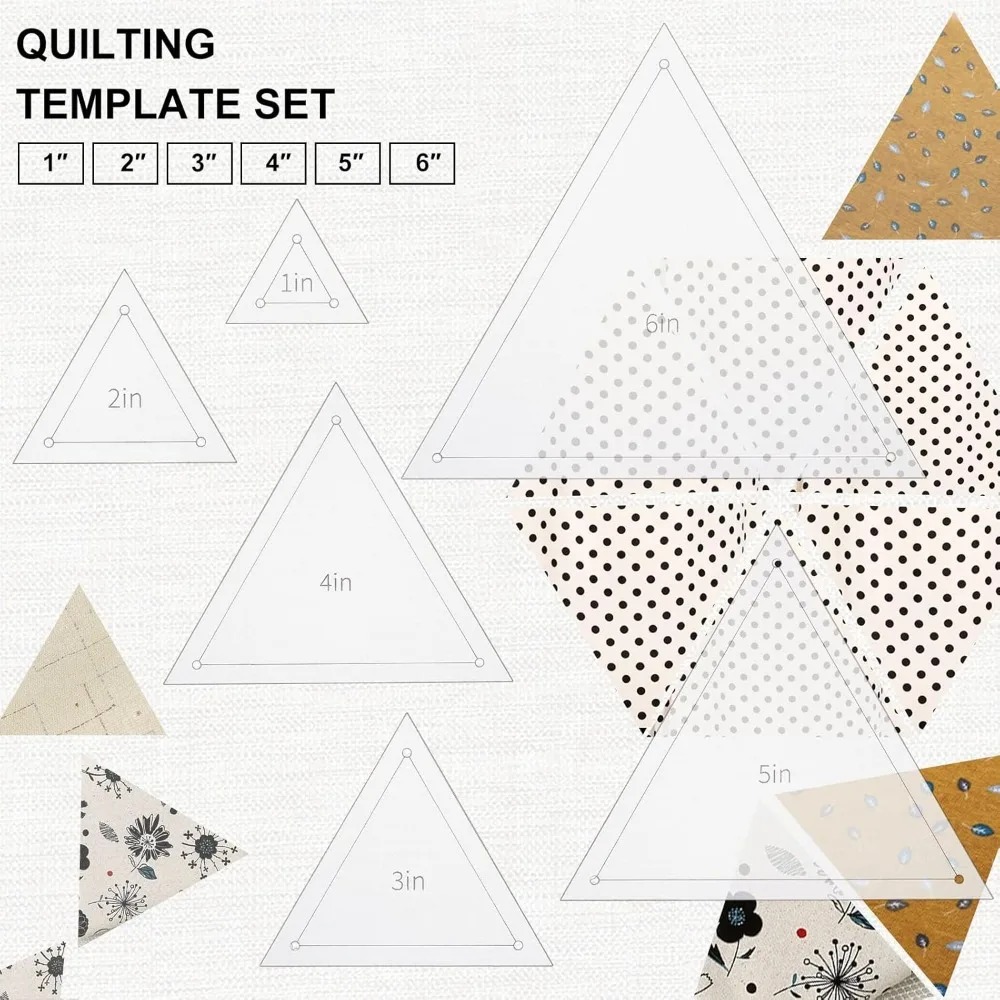 Ensemble de modèles de Quiltin - Ruler Set Transparent avis et prix